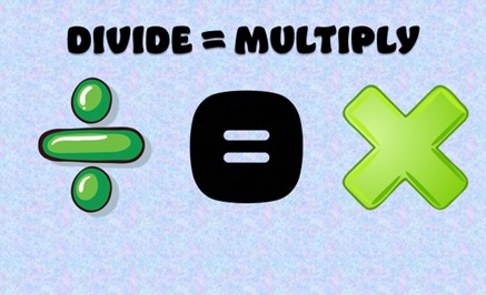 Divide = Multiply